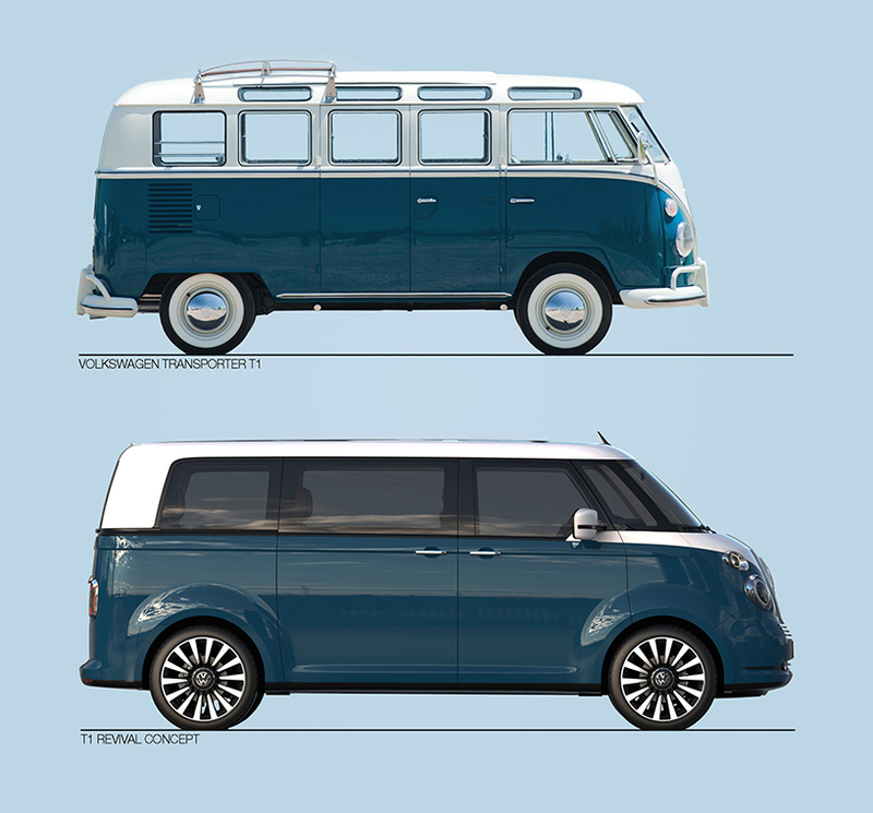 Illustration for article titled It's Hard To Argue With This Volkswagen T1 Revival ConceptĀ